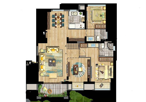 145平户型一层145平户型一层