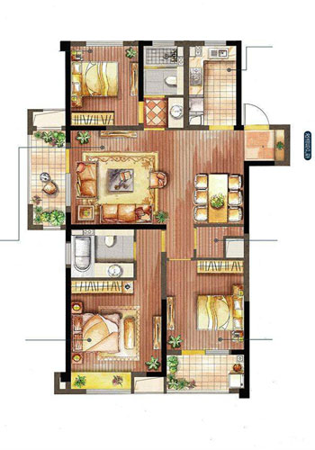 高层29#G户型高层29#G户型